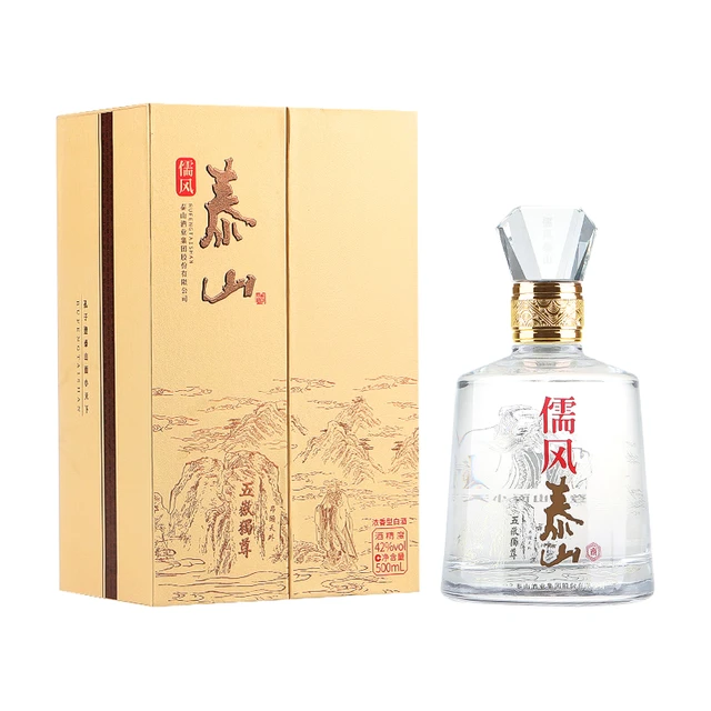  taishanpai/泰山牌 固态法酿造 浓香型白酒