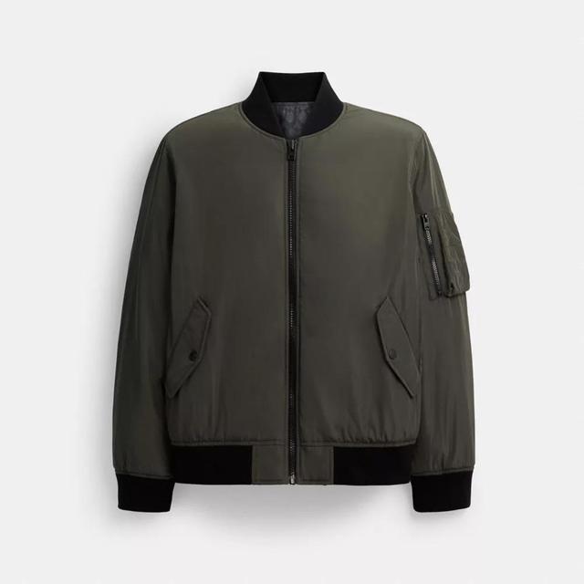 COACH Reversible Ma-1 Jacket In Recycled Polyester