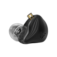 KZ ZEX 带麦版 入耳式挂耳式动圈降噪有线耳机 黑色 3.5mm