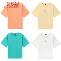 HSTYLE 韩都衣舍 女士圆领短袖T恤 HEH0145