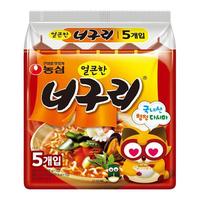 韩国农心浣熊乌龙面乌冬面炸酱方便面拉面辣味速食袋装泡面