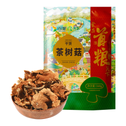 首粮 茶树菇160g 鲜嫩不开伞 火锅炖菜 煲汤食材