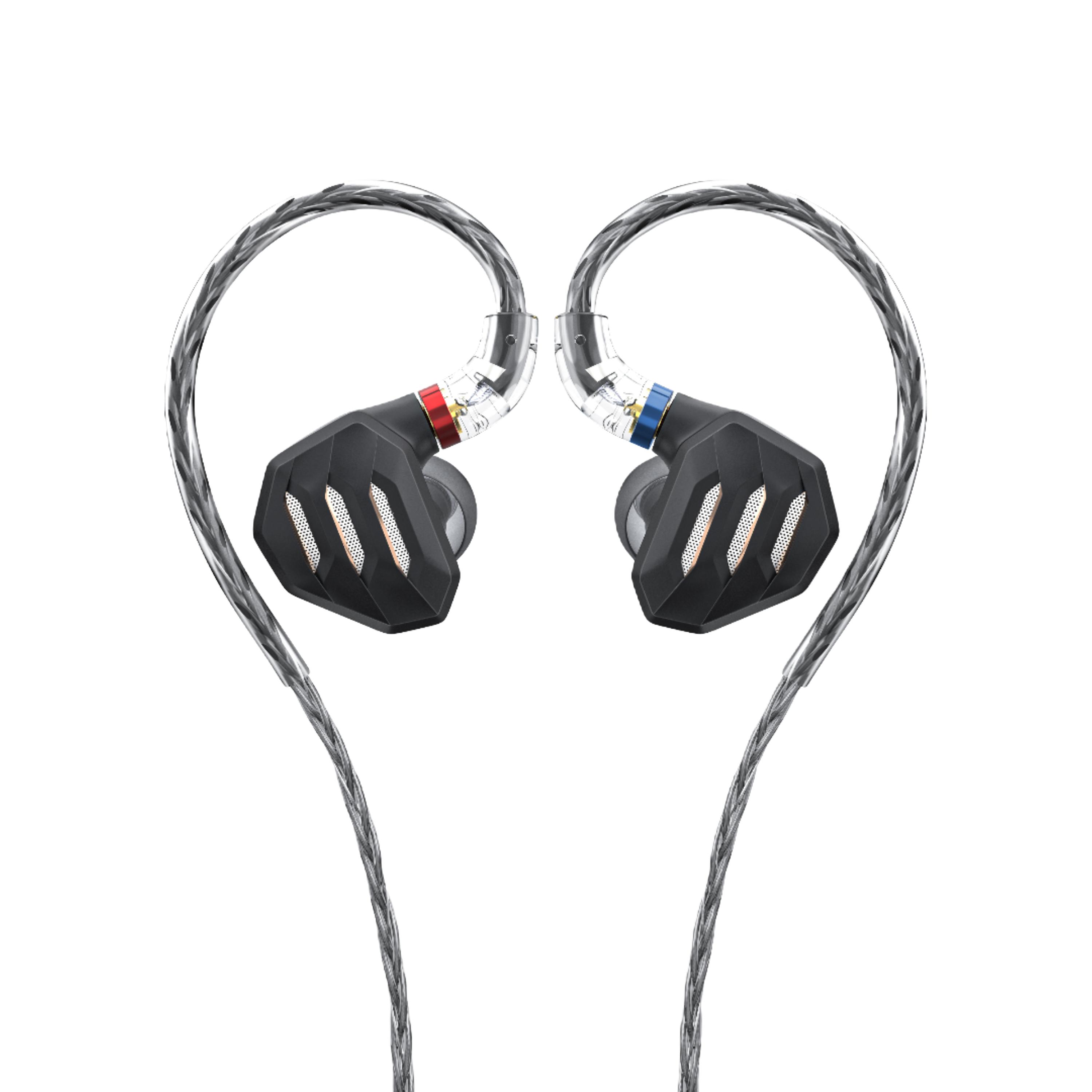 FiiO 飞傲 FH7S 入耳式动圈有线耳机 黑色 3.5mm