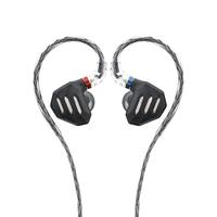 FiiO 飞傲 FH7S 入耳式动圈有线耳机 黑色 3.5mm