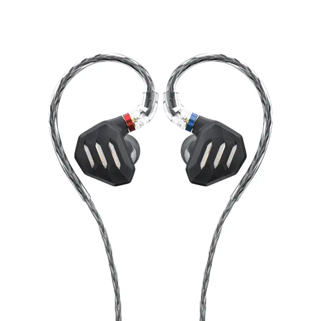 FiiO 飞傲 FH7S 入耳式动圈有线耳机 黑色 3.5mm