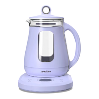夏新 养生壶高硼硅玻璃 魅力紫 1.2L