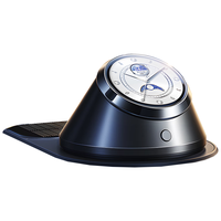 西尼优 车载香薰汽车香水车内用智能喷雾化时钟男士摆件高档除醛祛异味