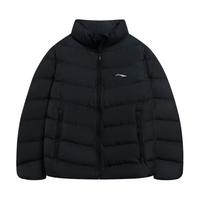LI-NING 李宁 超轻羽绒服85%鹅绒男冬训练修身保暖短款羽绒服AYMS267