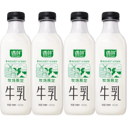新希望 遇鲜限定牧场牛奶 700ml*4瓶