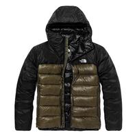 TheNorthFace北面羽绒服男户外保暖800蓬鹅绒连帽羽绒外套 4N9X BQW 绿色 L