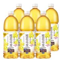 三得利（Suntory）无糖乌龙茶饮料900ml*2/4/6/12瓶 大瓶装 无糖茉莉桂花乌龙茶饮料 无糖桂花乌龙茶900ml*6瓶