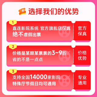 影点点浪浪人生电影票网上购票兑换券无门槛优惠团购 在线选座 未用可退 25元单人可用 限兑1次