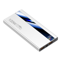 科希帝 超级快充 充电宝+自带线 柔光白 20000mAh