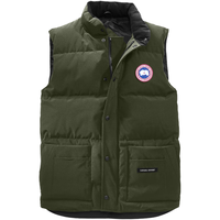 加拿大鹅(Canada Goose) Freestyle男士羽绒马甲大鹅羽绒服 4154M 61 黑色 M M 49 军绿色