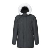 MOOSE KNUCKLES STIRLING 加厚鸭绒保暖中长款羽绒服派克大衣男