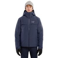 ARC'TERYX 始祖鸟 ARC’TERYX始祖鸟 MACAI JACKET GORE-TEX 防水 男子 连帽羽绒服 Black Sapphire/蓝黑色 M