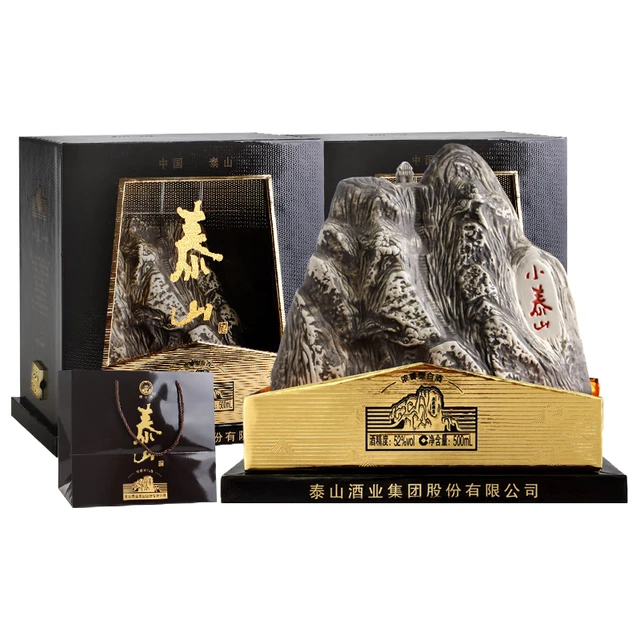  taishanpai/泰山牌 礼盒装 浓香型白酒  500ml 52度