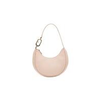 FURLA芙拉PRIMAVERA 2022年早春新品女士月亮型小号腋下包 浅粉色