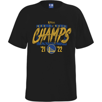 NBA 勇士队总冠军T恤 21-22赛季夺冠限定纪念款 篮球运动时尚舒适简约宽松圆领短袖 腾讯体育 XS