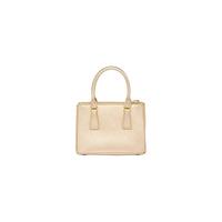PRADA 普拉达 Galleria系列 女士牛皮革手提包 1BA906_NZV_F0522_V_EOJ 铂金色 迷你