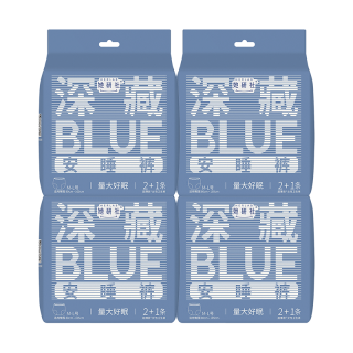 88VIP：她研社 超长夜用 安睡裤  M-L码 12条 80-130斤 L