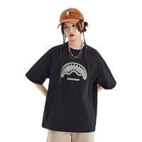 SprayGround新款舒适潮牌短袖纯棉情侣百搭T恤男女同款W0920209