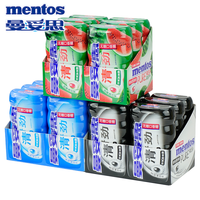 曼妥思 无糖口香糖清劲特强薄荷味曼妥思清凉薄荷糖56g*4/6瓶