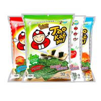 老板仔 包邮泰国进口零即食品小老板香脆海苔油炸紫菜片儿童健康零食年货