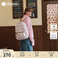 LeSportsac 力士保 乐播诗新款潮流系列休闲通勤包包女包双肩包送女生礼物 草莓爱心