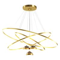 JOICO瑞士品牌高端客厅吊灯现代简约大气餐厅灯设计师轻奢卧室星空灯 黑色40+60+80CM无极调光