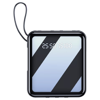 充电宝20000毫安快充可上飞机自带四线轻薄超大容量移动电源 超长续航