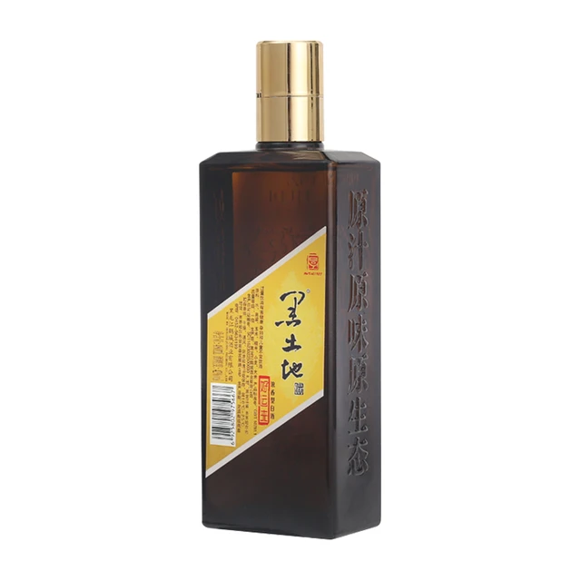  BLACK SOIL/黑土地 纯粮食 浓香型白酒  箱装 480mL 42度