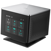 美的(Midea)中央空调风管机智慧魔方空气魔方温度湿度PM2.5CO₂TVOC甲醛空气质量六维检测可视化智能KWZ-WB5-B