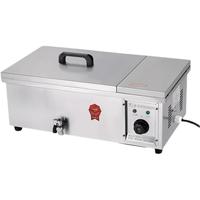 商用不锈钢炸油条油炸锅商用12型25型40型大容量电热油炸炉机器电炸炉炸鸡排炸薯条电炸炉短云 12型油炸锅