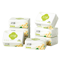 卡其猫 原生木浆抽纸 加厚可湿水 5层 360张*6包