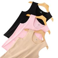 女士保暖背心无痕圆领薄款上装紧身加绒冬季内衣无袖马甲打底秋衣 是 男款黄金绒加厚背心-数字8 M (女款80-90斤)