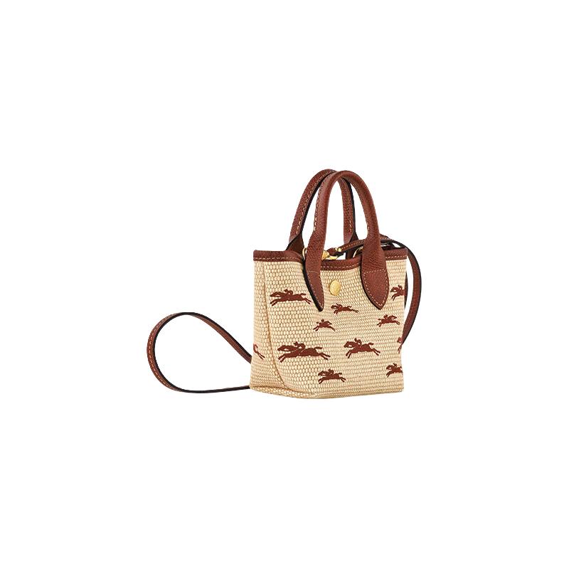 LONGCHAMP珑骧Le Panier Pliage女包编织手提斜挎包