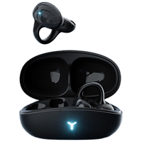 欧克士 蓝牙耳机 骨传导概念耳机耳夹式无线开放不入耳 运动跑步通话降噪苹果华为安卓手机臻享版黑