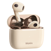 哇牛 W1 Pro 主动降噪 肤色 蓝牙耳机+發發發保护套