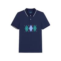 SCOFIELD Scofeld 男士夏季款宽松透气印花POLO衫凉感短袖SMHAC24024