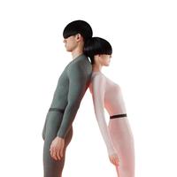 蕉内热皮503+++保暖套装抗静电**打底衫保暖内衣男女士秋