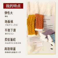 艾丝朵秀 Icedoshow 女士中筒保暖珊瑚绒袜 SHR-001