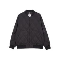 杰克琼斯 杰克·琼斯(JACK&JONES)秋季商务休闲简约基础灰鸭绒夹克223423005 BLACKENED PEARL珍珠黑 165/88A/XS