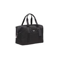PRADA/普拉达男士 Saffiano 皮革行李袋手提包 黑色