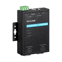 送电源 普联 TP-LINK TL-DU2002工业级串口服务器9针RS232/422/485双串口转网口互联网络通信导轨式Web远程云管理