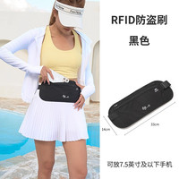 RFID防盗腰包轻便款女式贴身隐形欧洲出国旅行2025轻便防盗刷