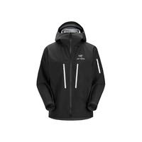 欧洲ARC'TERYX/始祖鸟ALPHA SV男士纯色连帽拉链硬壳夹克外套