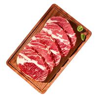 YUNIUMANDI/御牛满地 澳洲谷饲原切上脑牛排 牛肉饼 包装 3000g