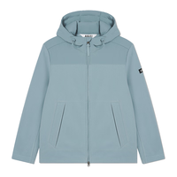 AIGLE【11.11】AIGLE艾高WR防泼保暖男全拉链抓绒衣 浅天蓝色 AQ471 XL(185/100A)