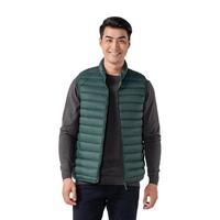 迪卡侬(DECATHLON)羽绒马甲马夹男女休闲羽绒服秋运动背心保暖INESIS 男款墨绿色 XL